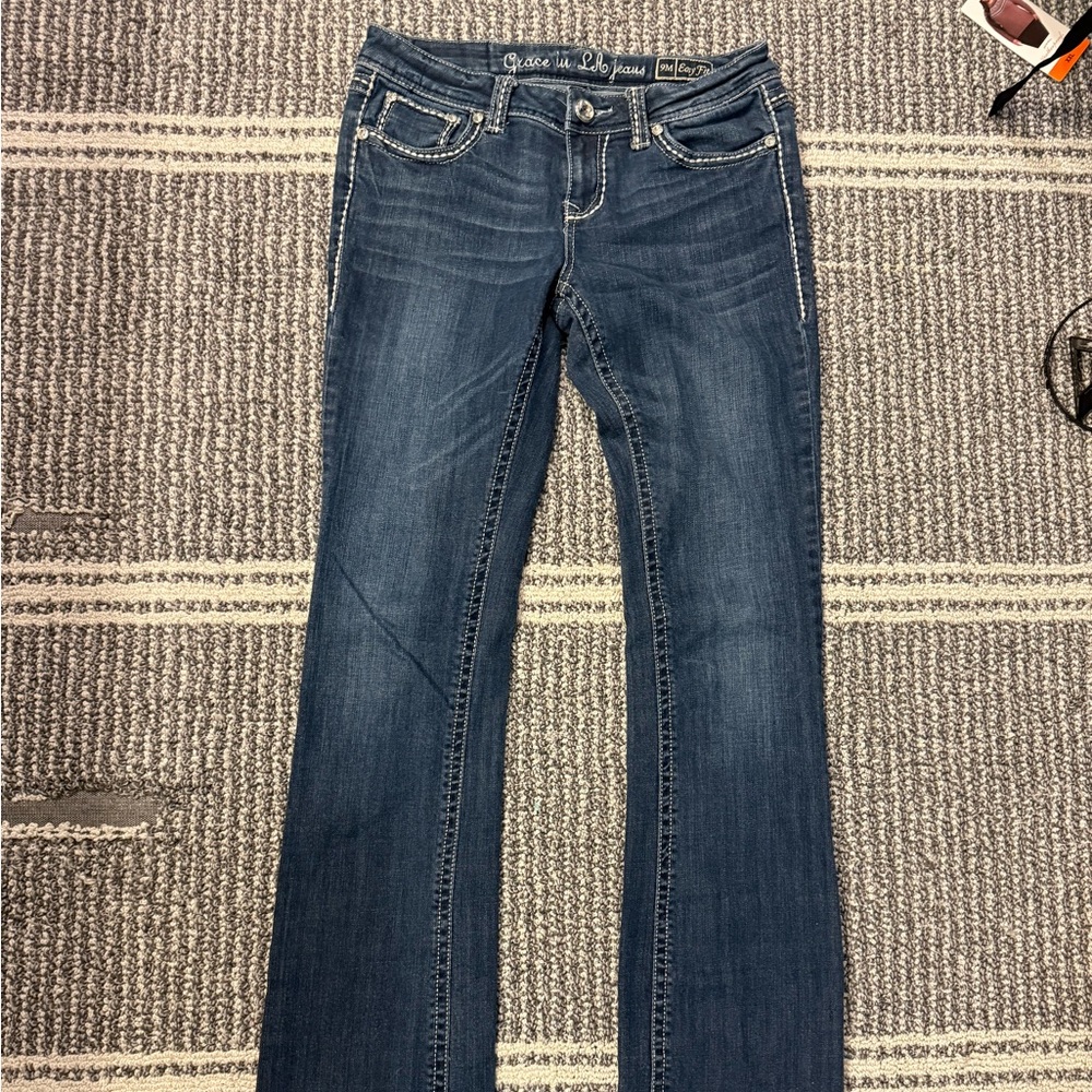 Grace in LA Women's Blue Jeans 9M